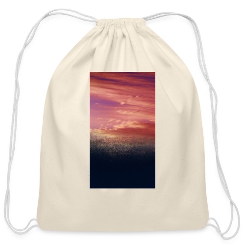 sunset - Cotton Drawstring Bag