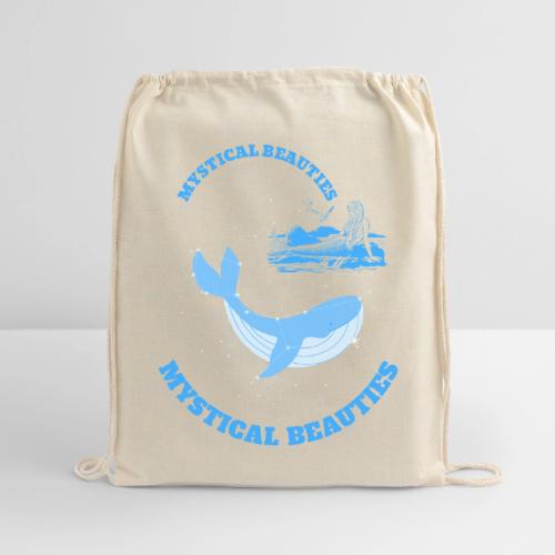 Mystical Beauties - Cotton Drawstring Bag
