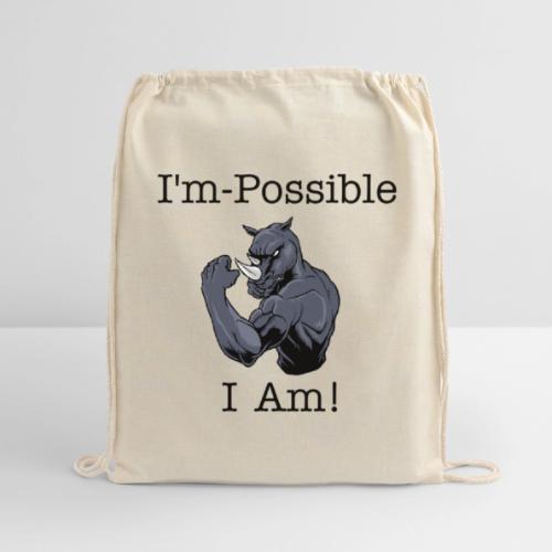 I AM Possible - Cotton Drawstring Bag
