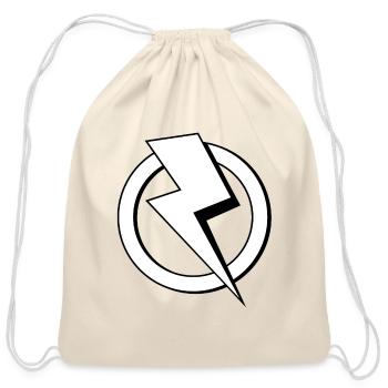 Chai Flash - Cotton Drawstring Bag - natural - Front