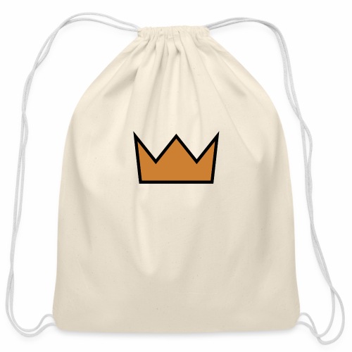the crown - Cotton Drawstring Bag