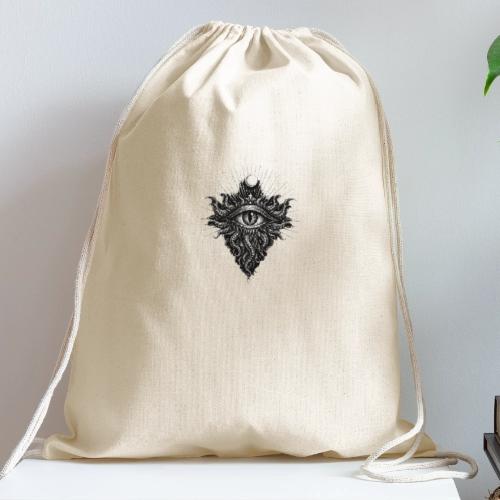 Eldritch Eye - Cotton Drawstring Bag