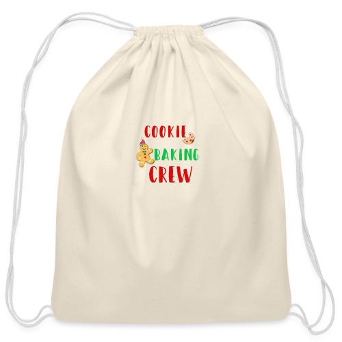 Cookie BAKING Crew, christmas gift - Cotton Drawstring Bag