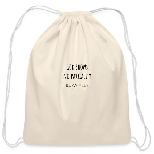ally t shirt - Cotton Drawstring Bag
