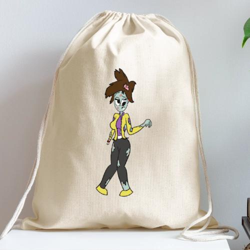 Zombie Dersy - Cotton Drawstring Bag