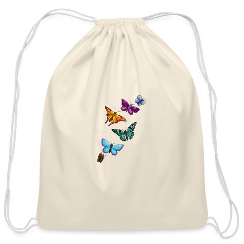butterfly tattoo designs - Cotton Drawstring Bag