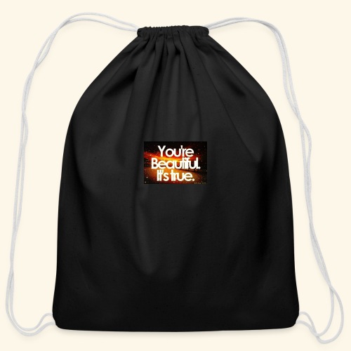 I see the beauty in you. - Cotton Drawstring Bag