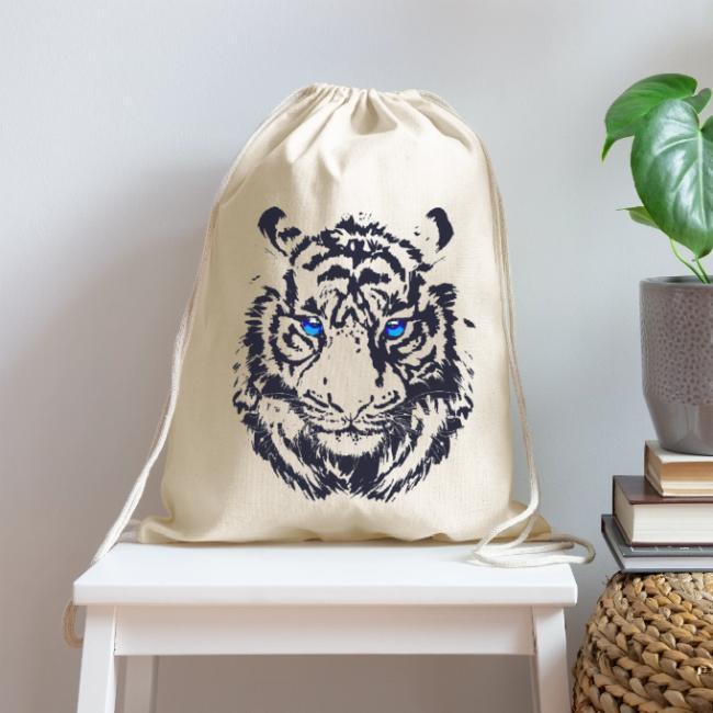 Tiger Head - Tiger Artwork - Wildlife Big Cats