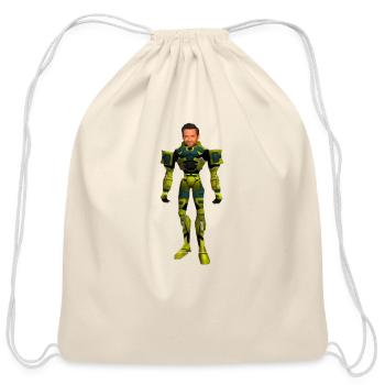 PSO Hugh Castman - Sticker - The PhasBOYS - Cotton Drawstring Bag - natural - Front