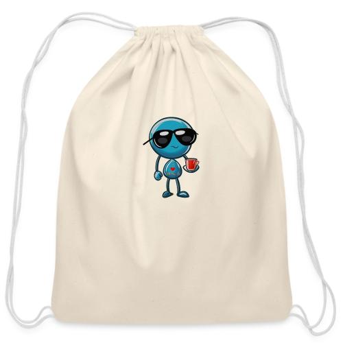 Smoon City 3_I heart Mrs S - Cotton Drawstring Bag