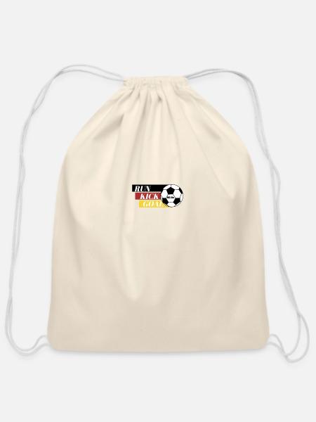All In - Cotton Drawstring Bag - natural