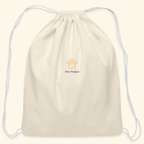 Paw Project - Cotton Drawstring Bag