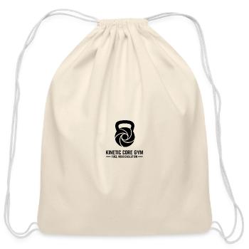 Kinetic Core Gym - Cotton Drawstring Bag - natural - Front