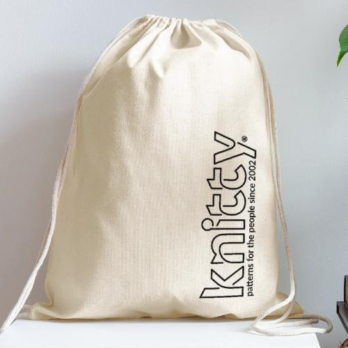 2023logoBwaterbottle - Cotton Drawstring Bag