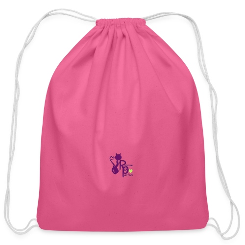 Rescue Purrfect Classic Logo - Cotton Drawstring Bag