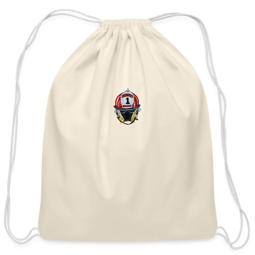 Firefighter - Cotton Drawstring Bag