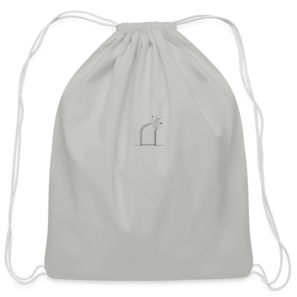 Visions Unbound Minimalist Logo - Cotton Drawstring Bag