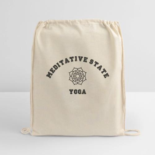 Meditative State Yoga Team - Cotton Drawstring Bag