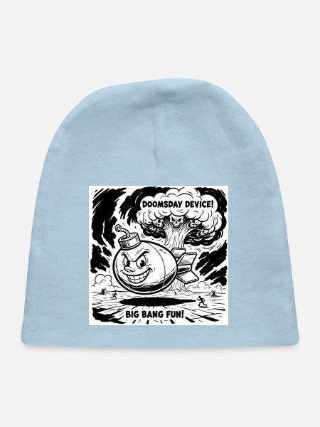 Doomsday Bomb - Baby Cap - light blue - Front