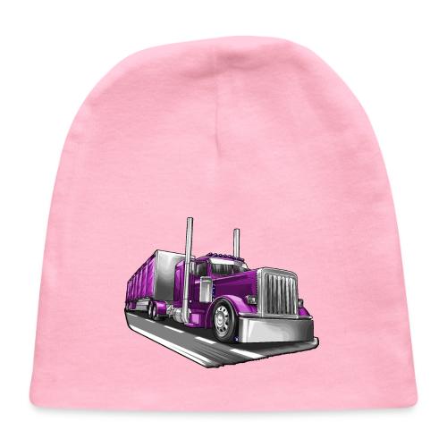 Tracktor Trailer Semi Truck Big Rig - Baby Cap