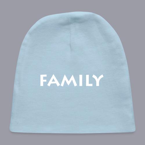 FAMILY - WHITE DESIGN - Baby Cap