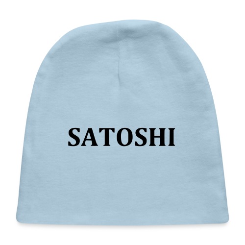 Satoshi only the name stroke - Baby Cap