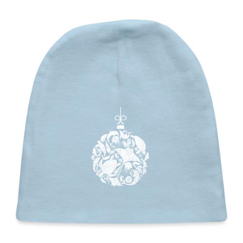 Coastal Christmas Ornament White - Baby Cap