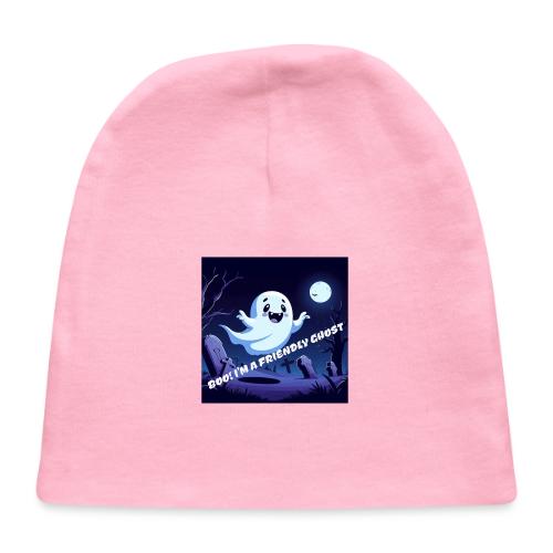 Boo I m a Friendly Ghost - Baby Cap