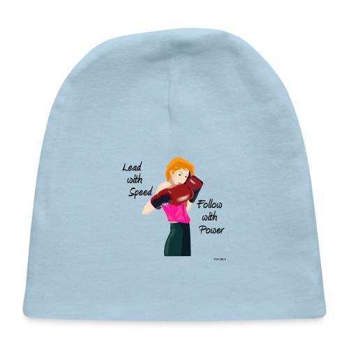 lead with speed 001 tufchick - Baby Cap