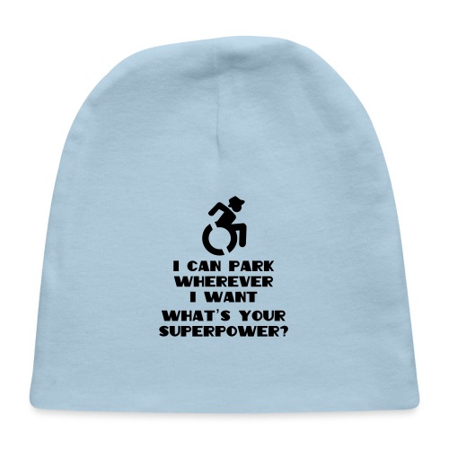 Superpower in wheelchair, for wheelchair users - Baby Cap