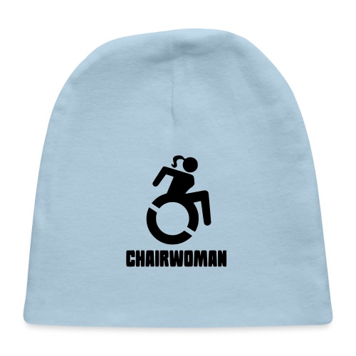 Chairwoman, woman in wheelchair girl in wheelchair - Baby Cap
