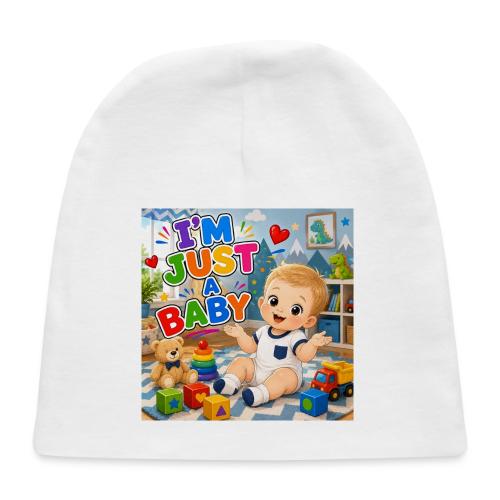 I'm Just A Baby -Boy-W - Baby Cap