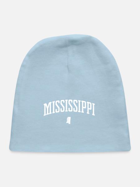 Mississippi Vintage Style - Baby Cap - light blue