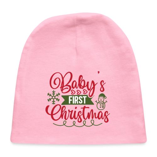 Baby s First Christmas - Baby Cap