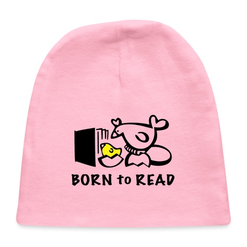 Born to Read Chick - Baby Cap