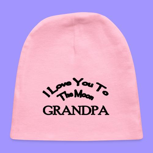 I Love You to The Moon Grandpa | Family Shirt - Baby Cap