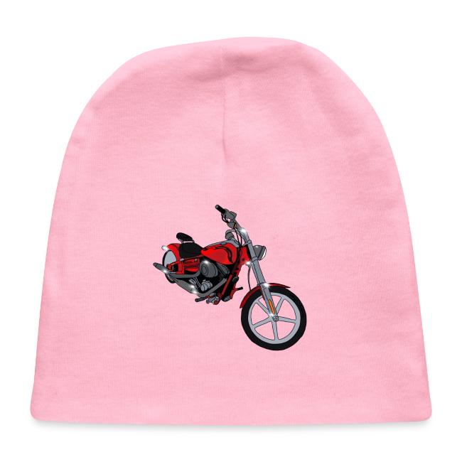 Motorcycle red