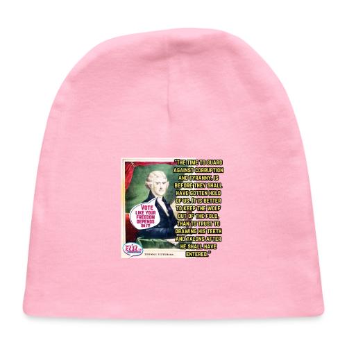 Thomas Jefferson Design - Baby Cap
