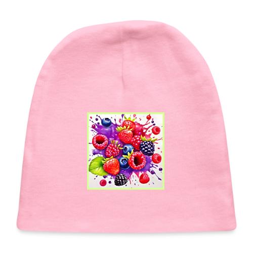 Berry Splash Mix Art - Baby Cap