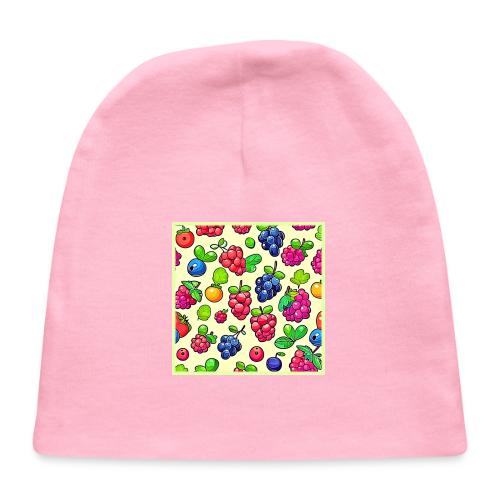Berry Fruit Pattern Design - Baby Cap