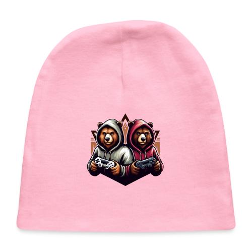 2 grizzlies gamer bears - Baby Cap