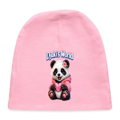 Panda – Heart Hoodie Edition - Baby Cap