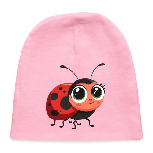 Cute Cartoon Ladybug Full of Joy - Baby Cap