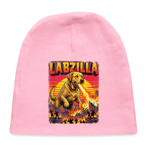 Labzilla Giant Yellow Labrador Monster Tee - Baby Cap