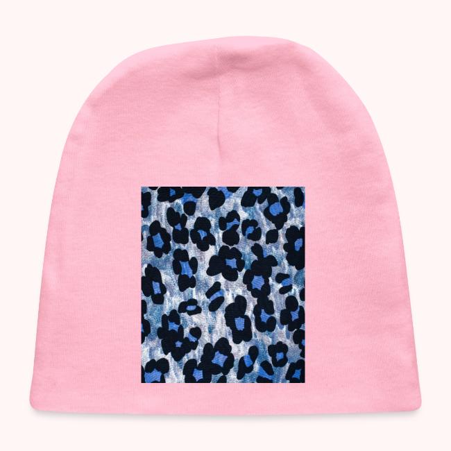 blue ank black leopard pattern