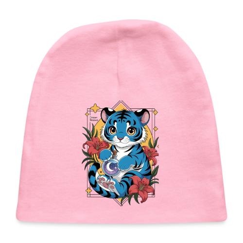 Mystic Blue Tiger Anime Potion Design – Cute tiger - Baby Cap