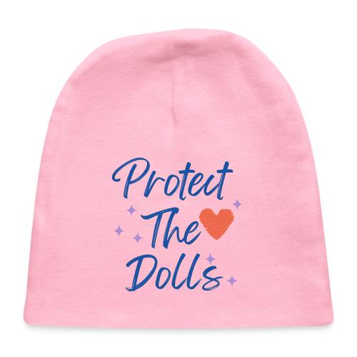 Protect The Dolls | Heart & Stars Typography - Baby Cap