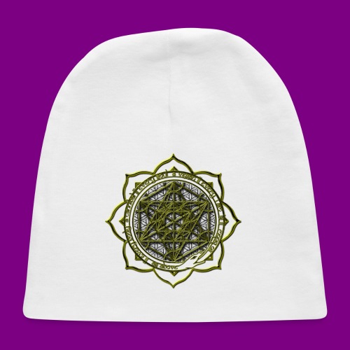 Energy Immersion, Metatron's Cube Flower of Life - Baby Cap