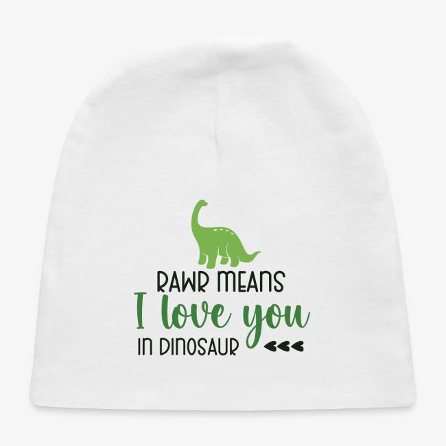 Rawr Means I Love You in Dinosaur