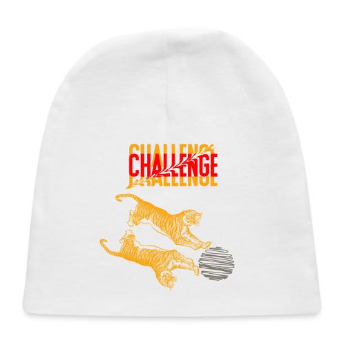 Double tiger fashion, jungle feline animals. - Baby Cap